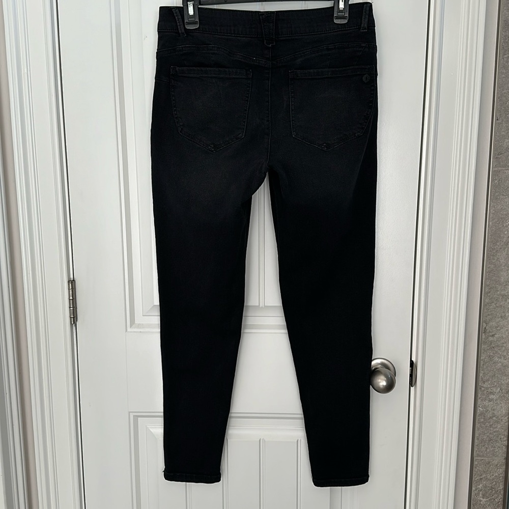 Democracy “Ab”solution Black Jeans- Size 10